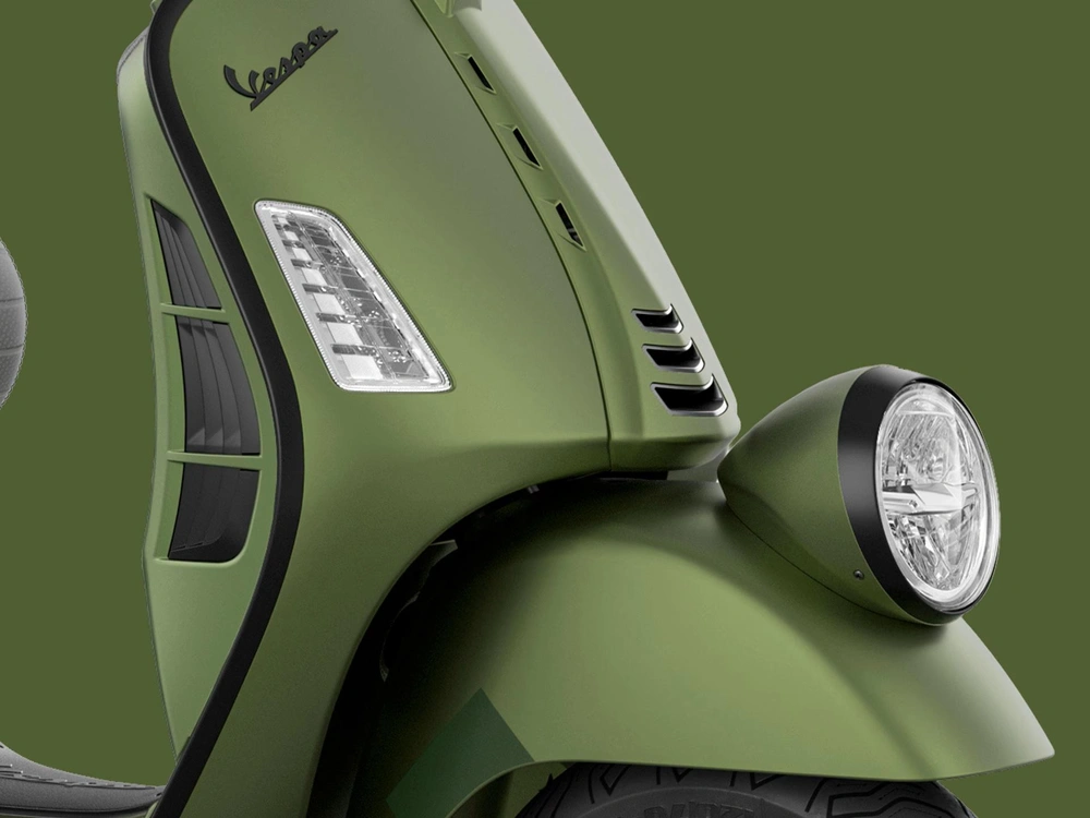 Vespa Gtv 310 Verde Ribelle 2027 alt