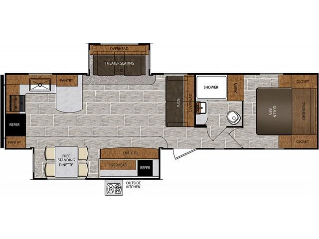 2019 Forest River Prime Time Avenger 31 Rkd alt