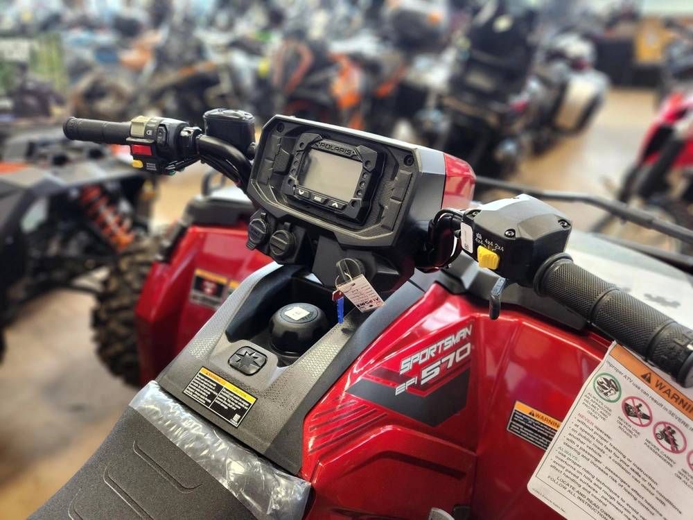 2026 Polaris Sportsman 570 Trail Sunset Red alt