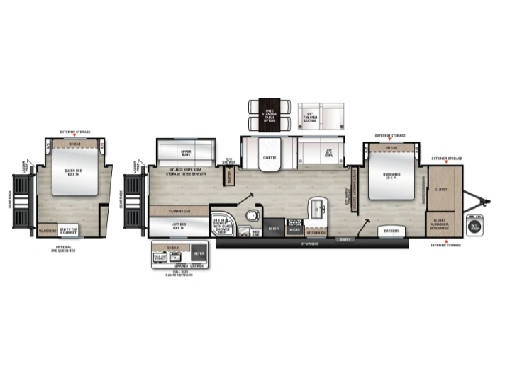 2023 Coachmen Catalina 343bhtsck alt