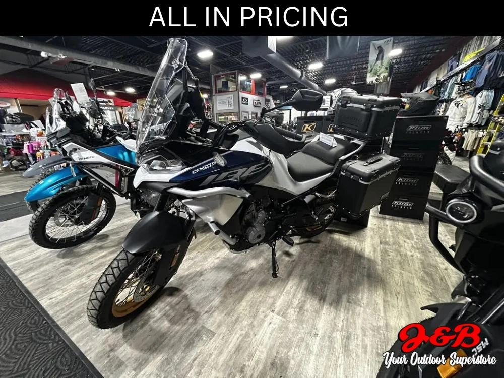 2026 Cfmoto Ibex 800 Explore Starry White alt
