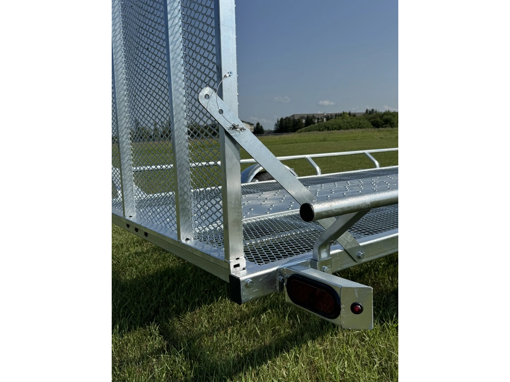 2026 Marlon Rat-04 Trailer 6'6" X 14' Single Axle 2076lbs alt