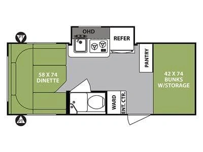2018 Forest River R-pod Rp176 alt