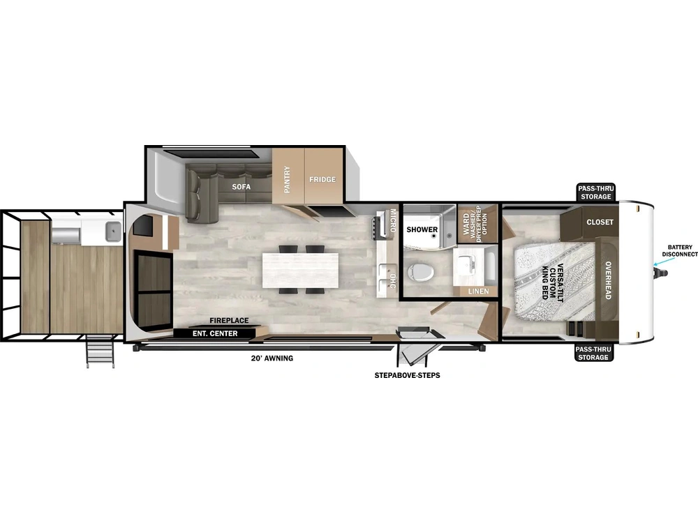 2025 Forest River Wildwood 32veranda alt