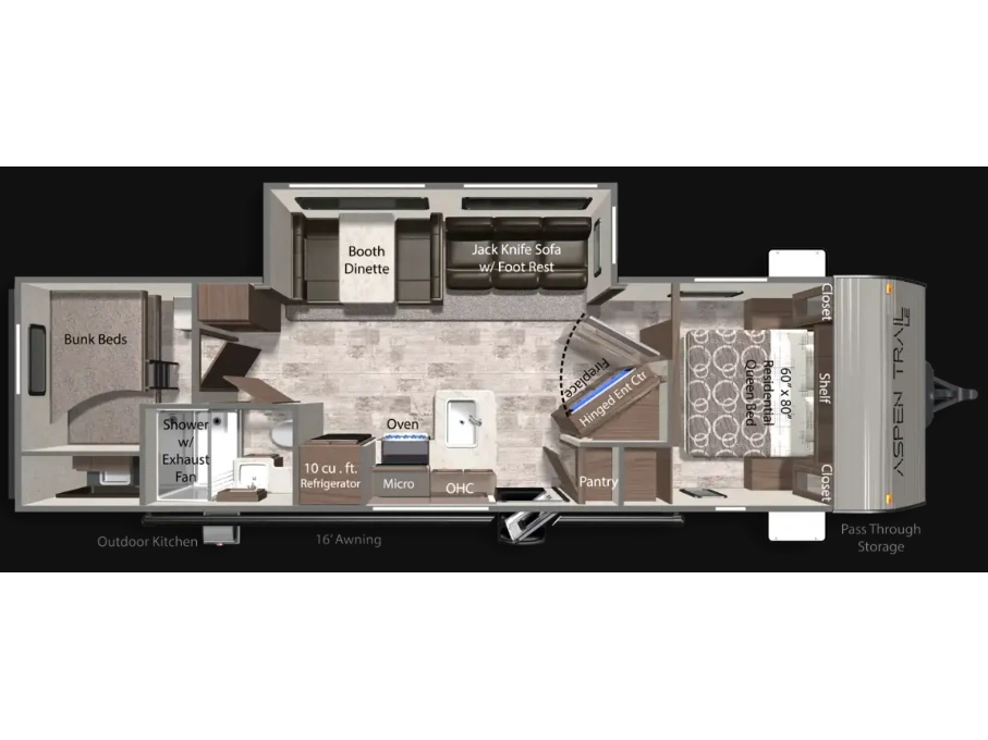 2025 Keystone Rv Dutchmen Aspen Trail Le 29 Tb alt