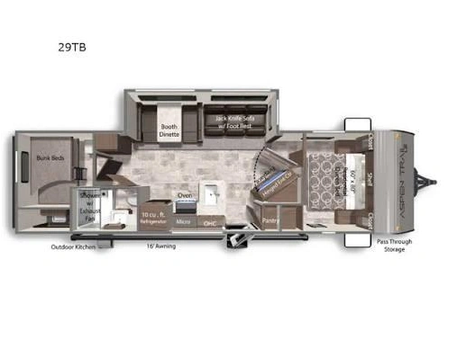 2026 Keystone Rv Dutchmen Aspen Trail Le 29 Tb alt