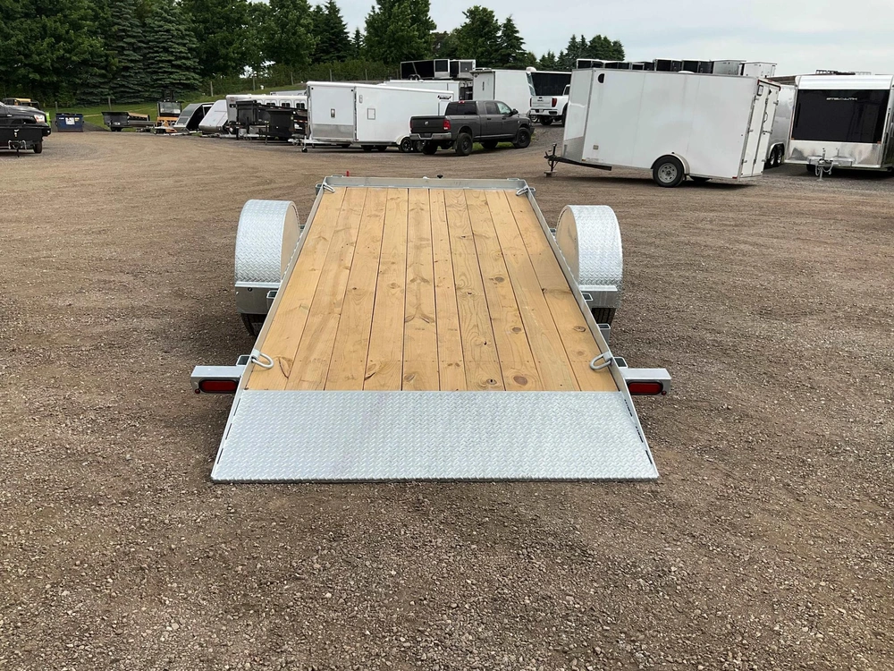 2027 Canada Trailers 6x14 Manual Galvanized Tilt Trailer alt