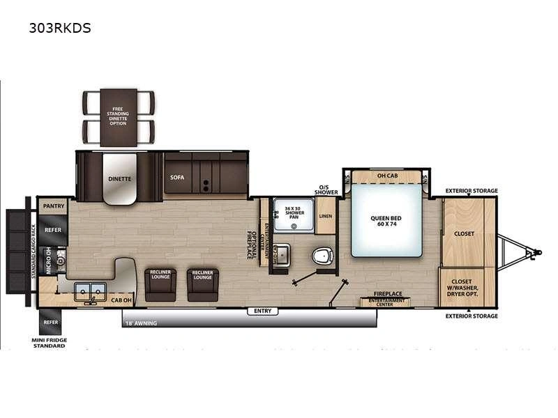 2022 Coachmen Catalina 303rkdsle alt