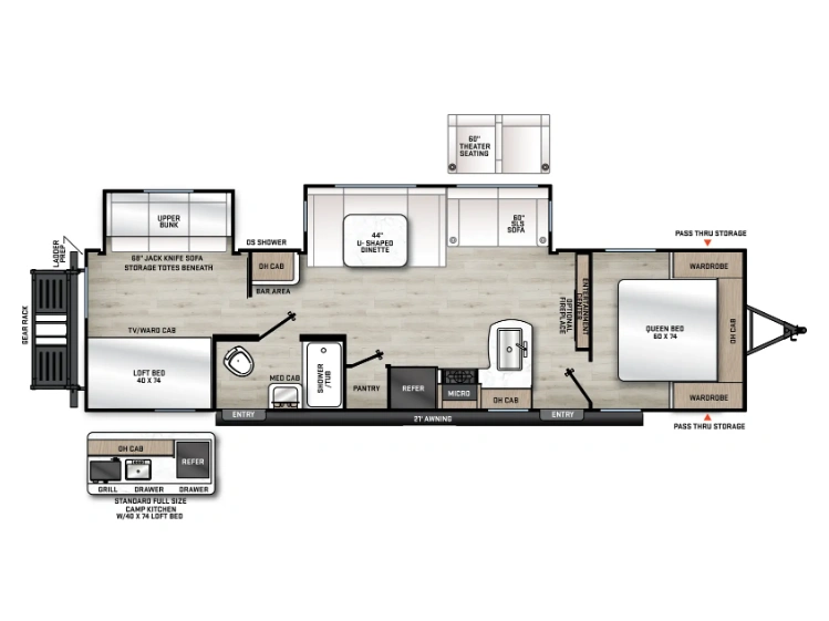 2022 Coachmen Catalina 323bhdsckle alt