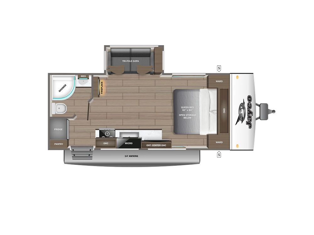 2027 Jayco Jay Feather 18rbf alt