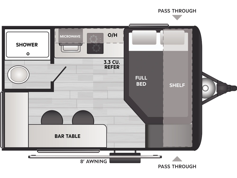 2026 Keystone Rv Hideout Mini 120bt alt