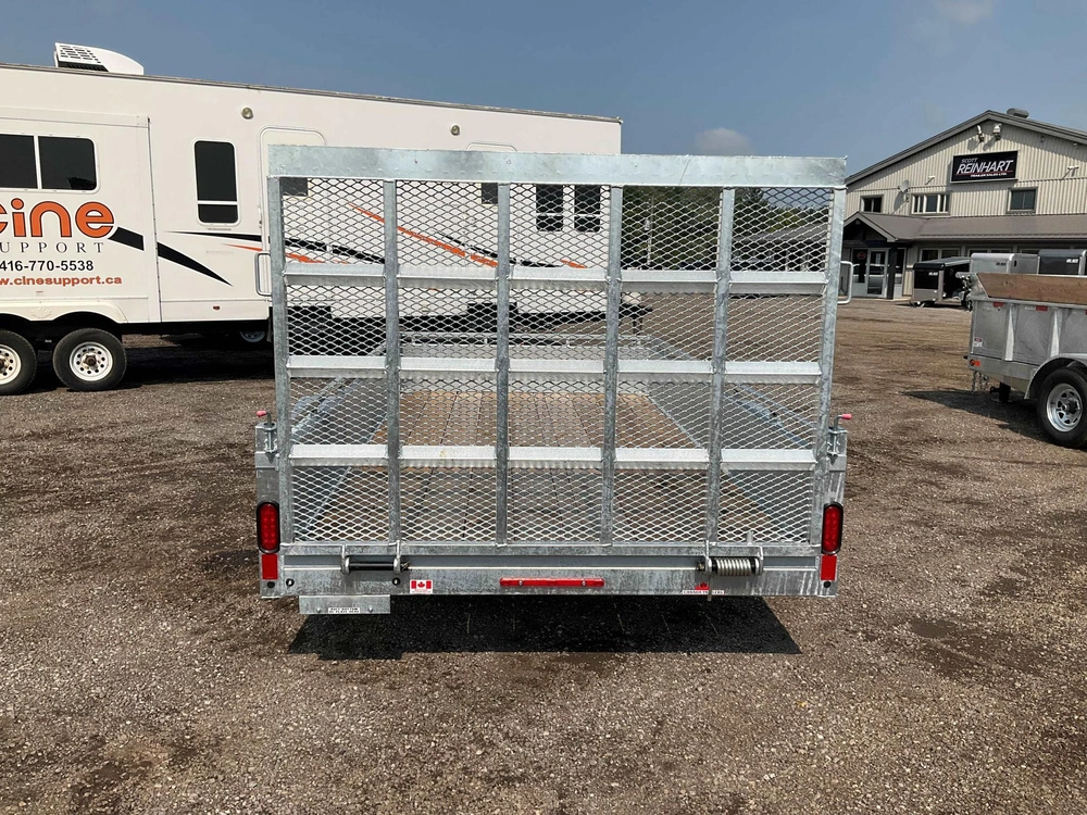 2027 Canada Trailers 6x12 Galvanized Hd Utility Trailer alt