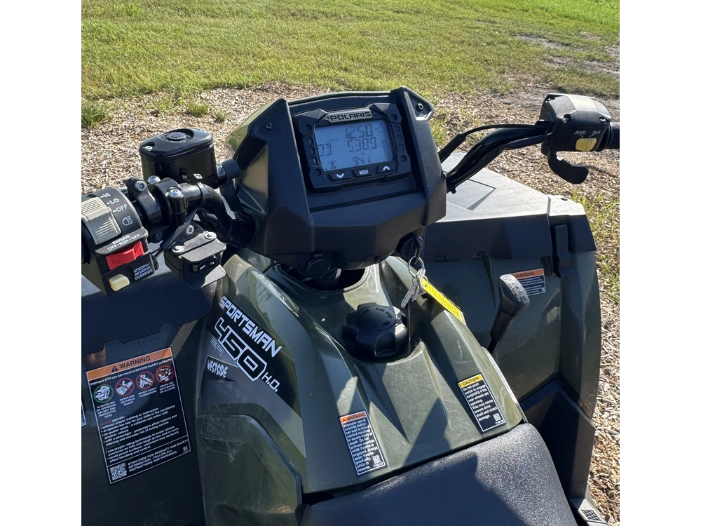 2020 Polaris Sportsman 450 Eps Sage Green, Used 537kms alt