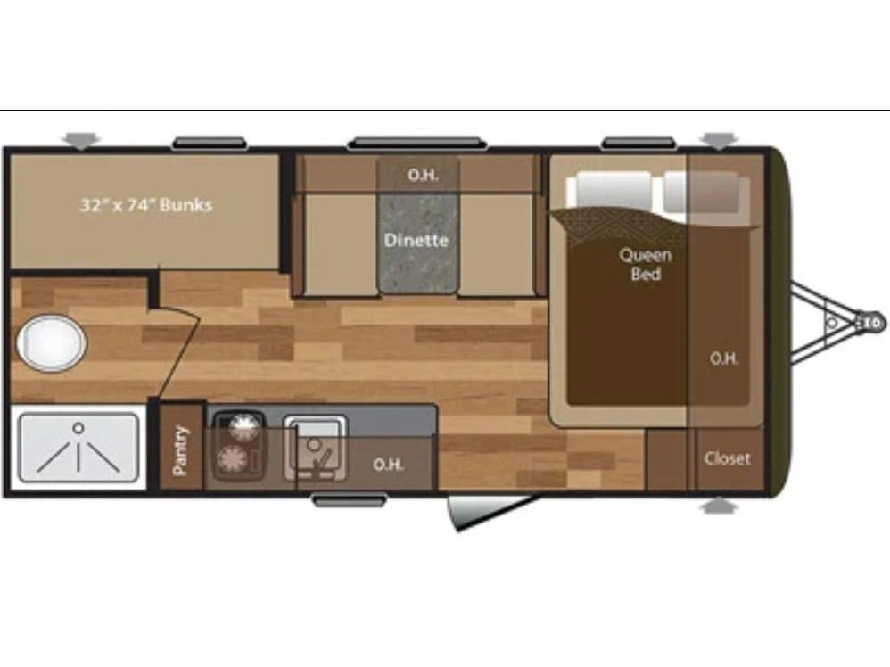 Keystone Rv Hideout 175lh 2018 alt