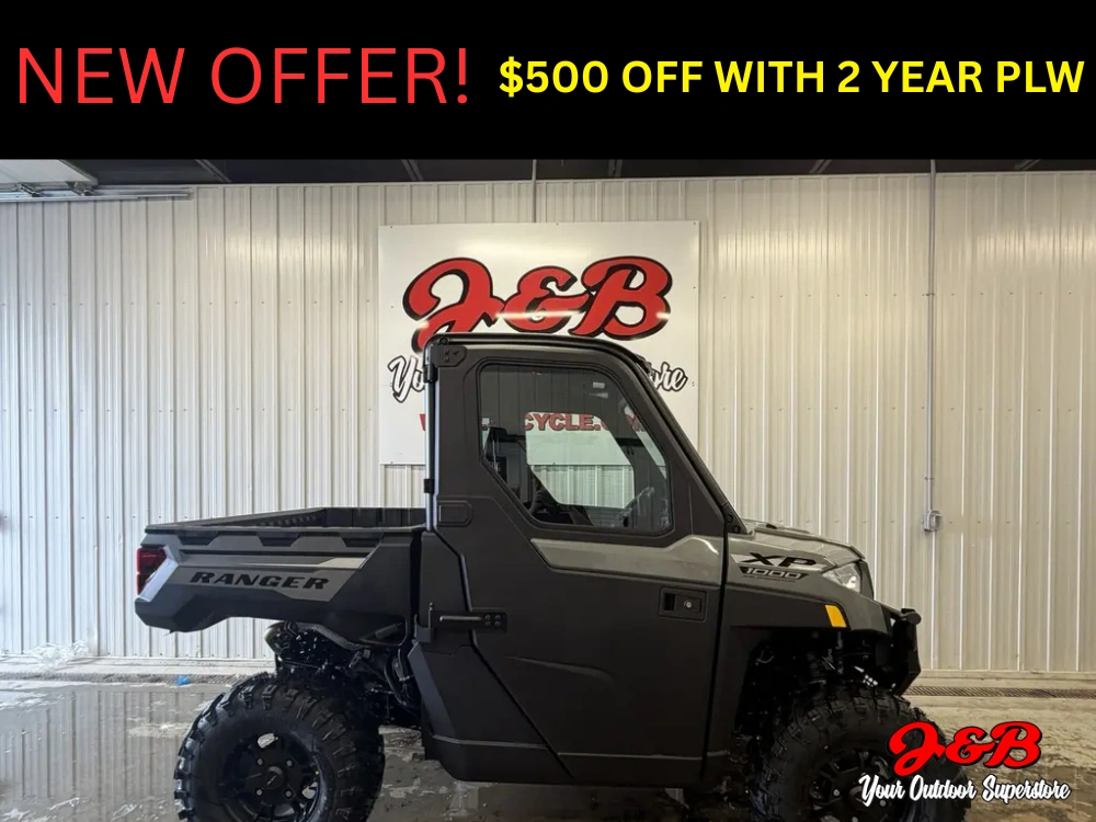 2026 Polaris Ranger 1000 Cab Gray alt