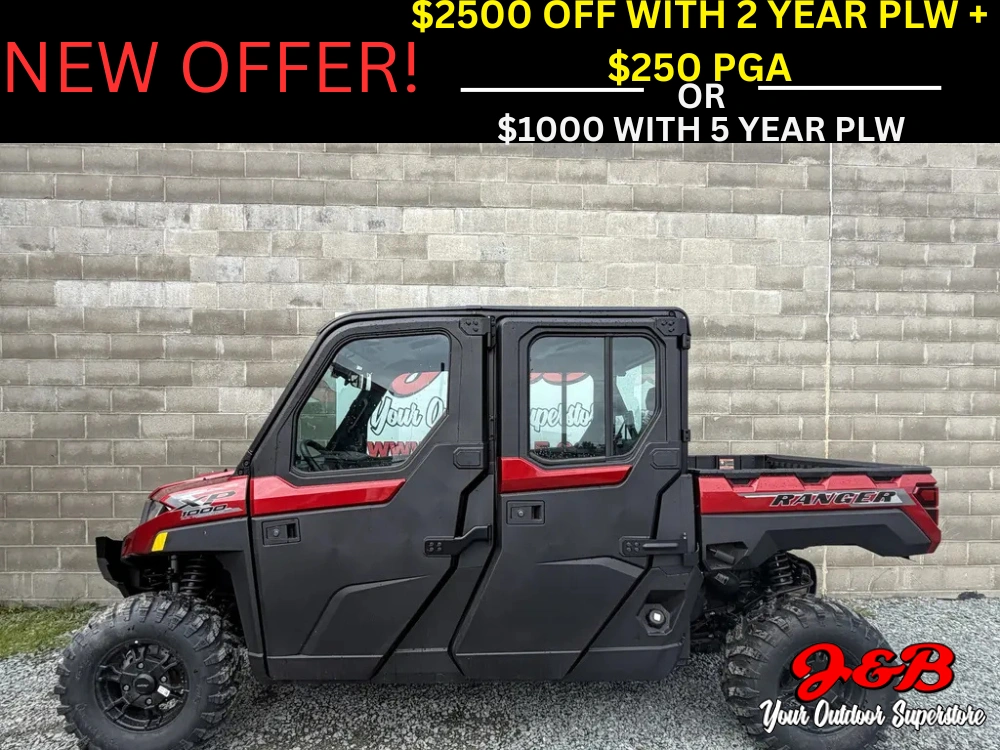 2026 Polaris Ranger Crew Xp 1000 Northstar Premium Red alt