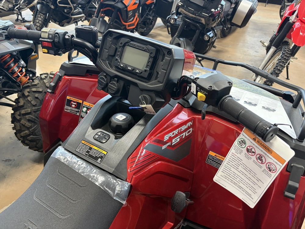 2026 Polaris Sportsman 570 Trail Sunset Red alt
