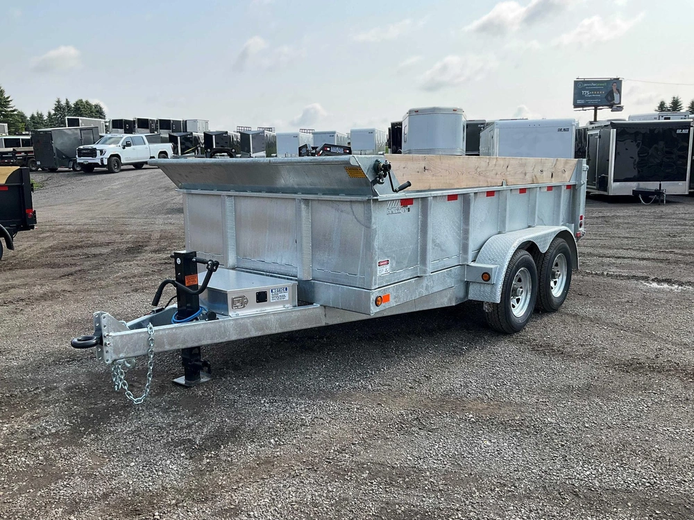2027 Canada Trailers 6.5x12 5 Ton Galvanized Dump Trailer alt