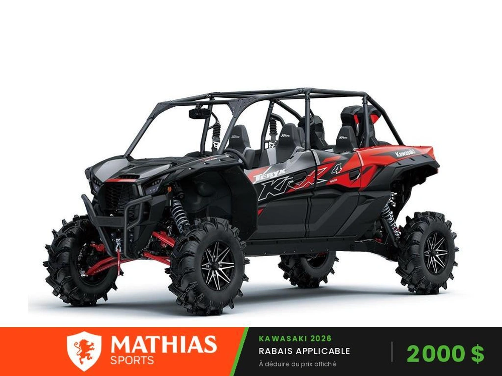 Kawasaki Teryx Krx4 1000 Lifted Edition 2026 alt