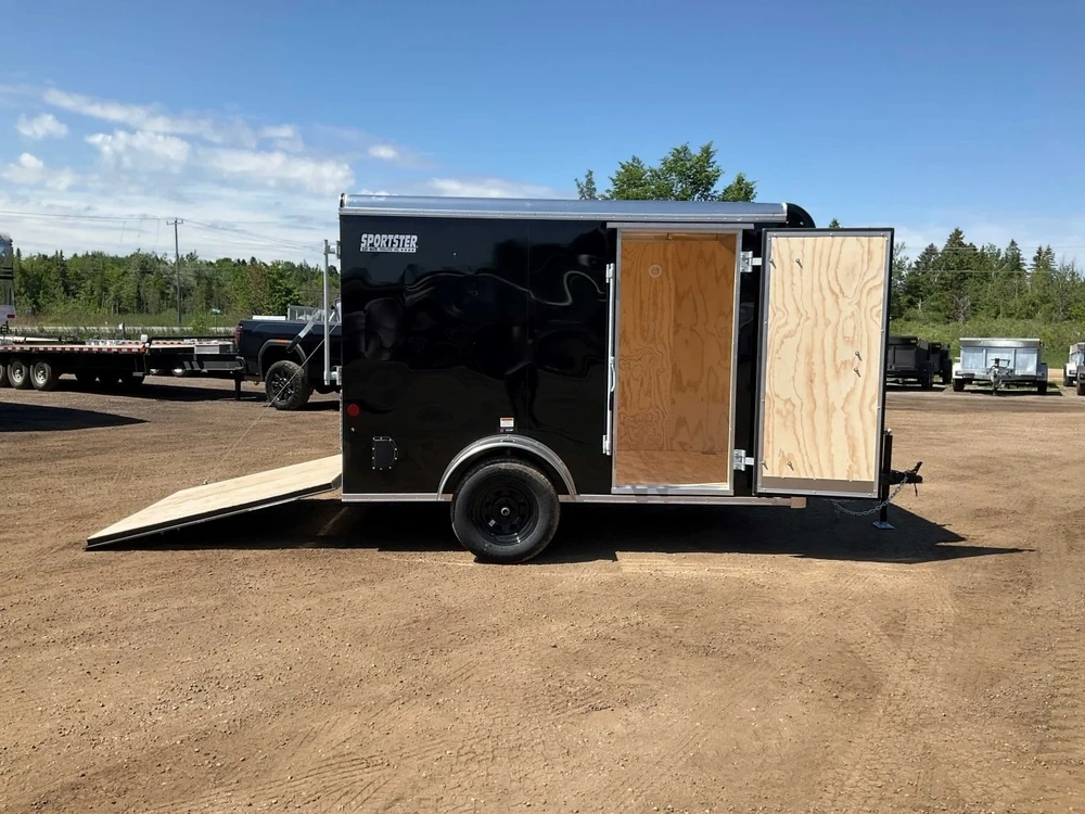 2027 Car Mate Trailers 6x10 Sportster Cargo Trailer alt