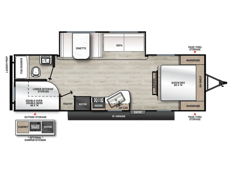 2023 Coachmen Catalina 261bhs alt