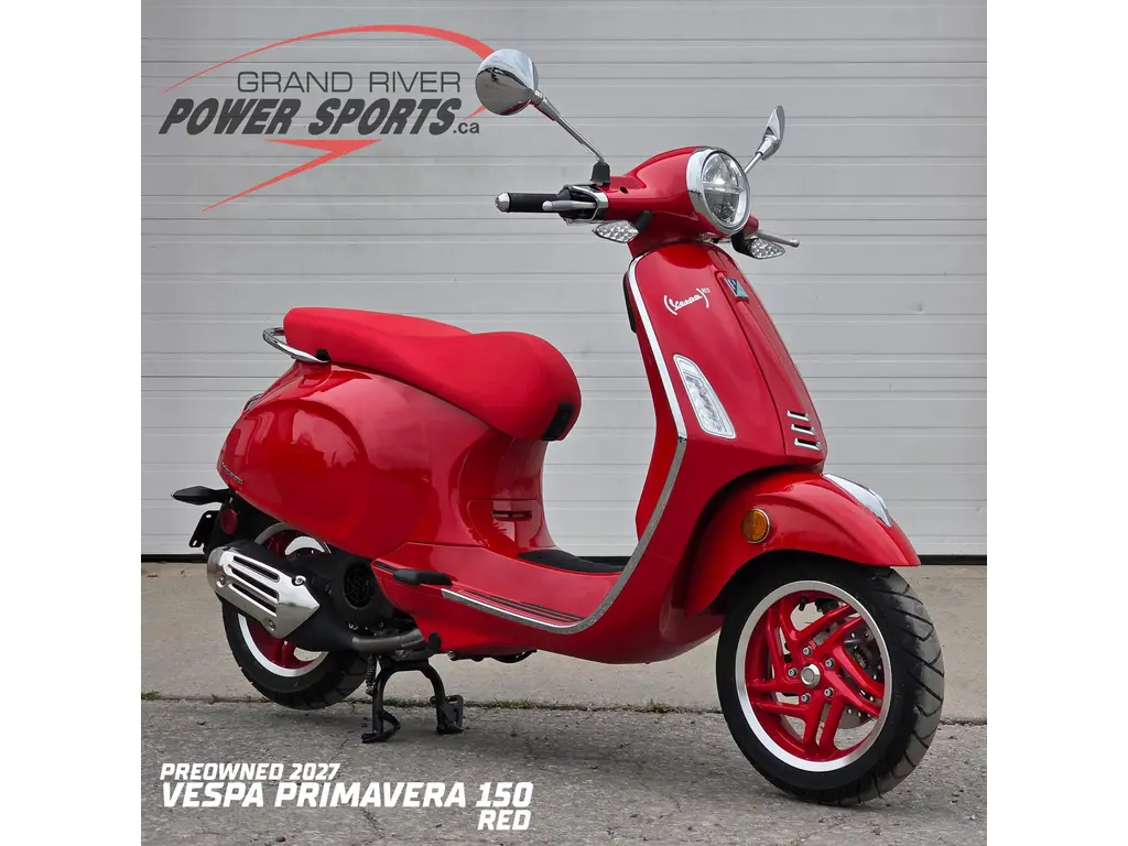 2027 Vespa Primavera Red 150