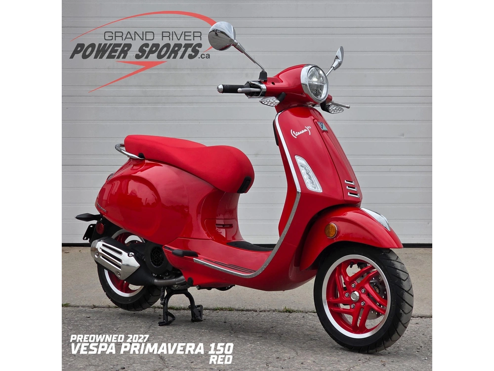 2027 Vespa Primavera Red 150 alt