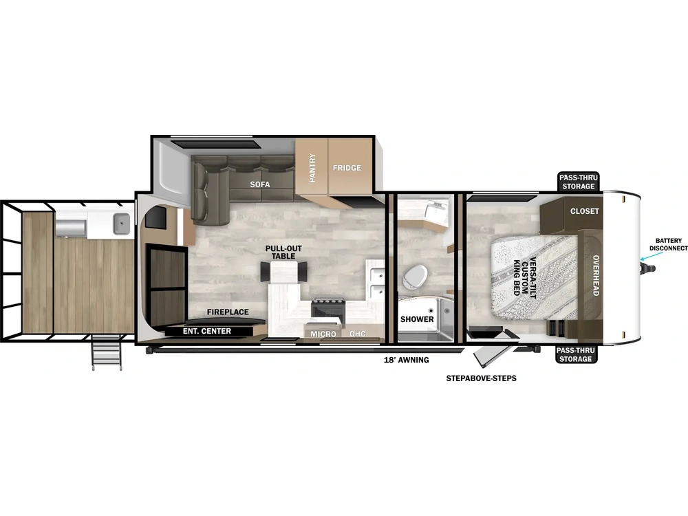 2025 Forest River Wildwood 22veranda alt