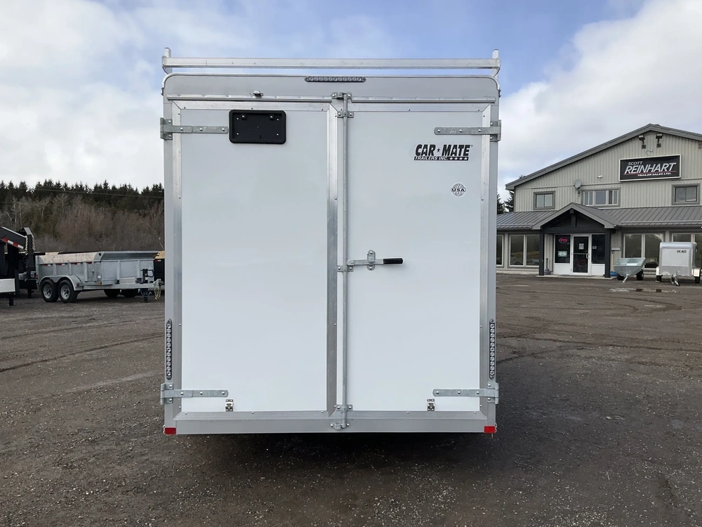2027 Car Mate Trailers 7x14 Plus V-nose Avalanche Hd Cargo Trailer alt
