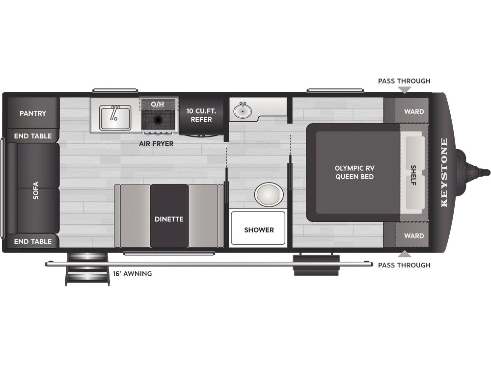 2026 Keystone Rv Hideout 210rl alt