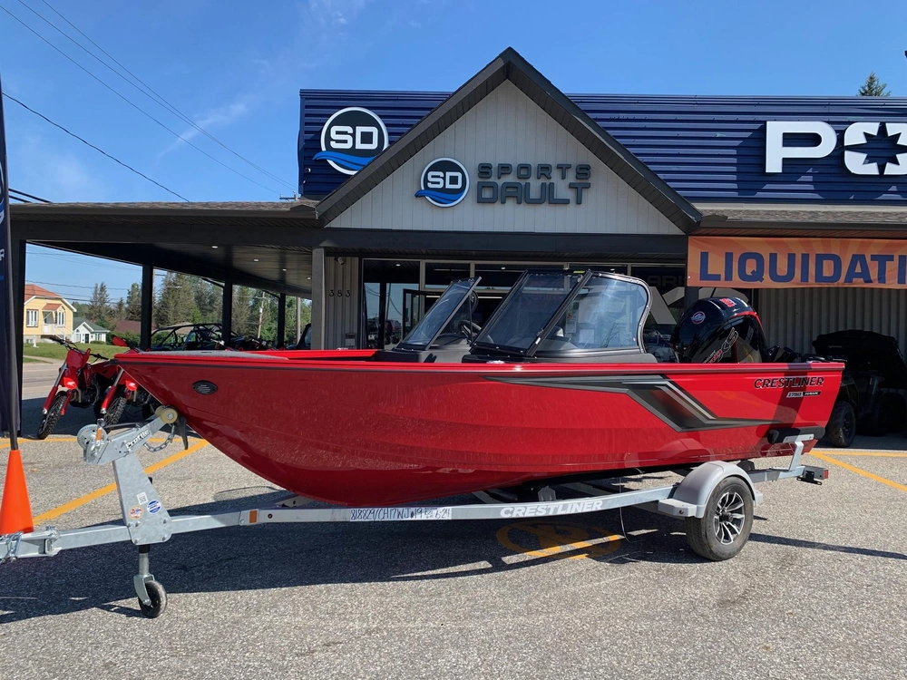 2027 Crestliner 1750 Hawk Wt Jumpseat 115 Pro Xs4 alt