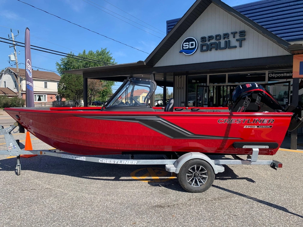 2027 Crestliner 1750 Hawk Wt Jumpseat 115 Pro Xs4 alt