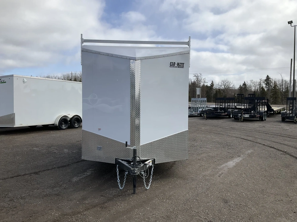 2027 Car Mate Trailers 7x14 Plus V-nose Avalanche Hd Cargo Trailer alt