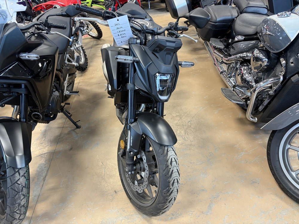 2025 Honda Cb500f Abs - Matte Black Metallic alt