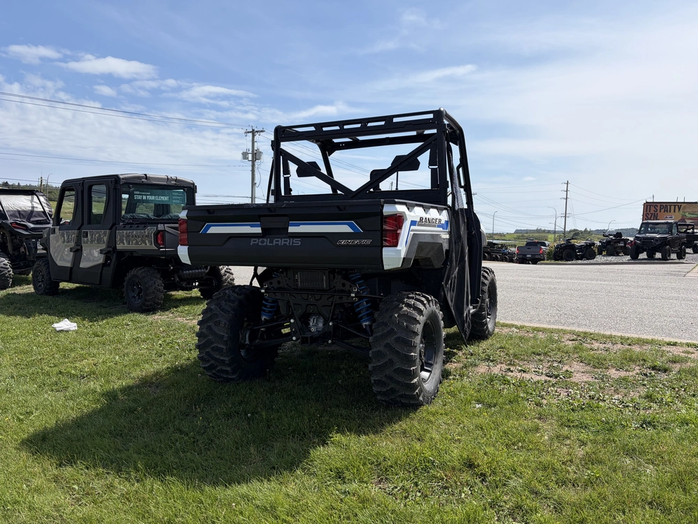 2024 Polaris Ranger Xp Kinetic Premium - Icy White Pearl alt
