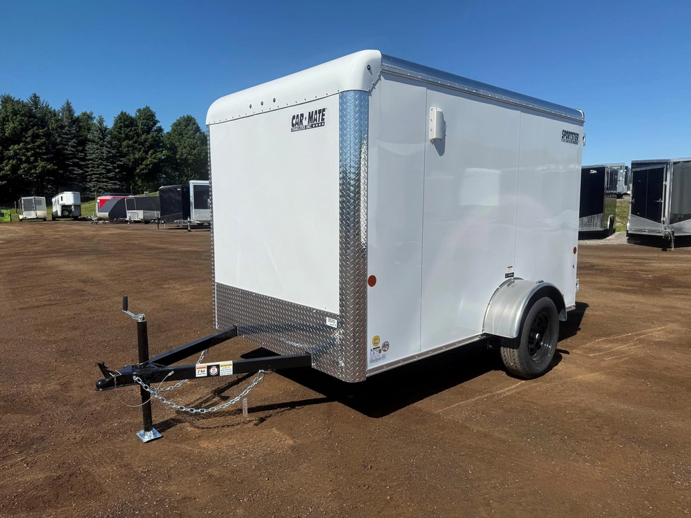 2027 Car Mate Trailers 6x10 Sportster Cargo Trailer alt