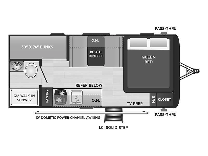 2022 Keystone Rv Hideout 175 Bh alt