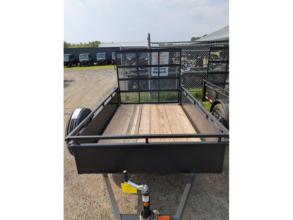 2026 Canada Trailers 5x8 Steel Side Utility alt