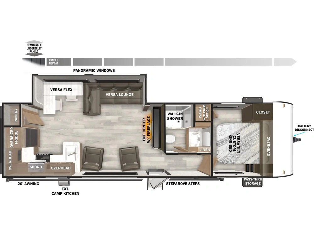 2024 Forest River Wildwood Platinum 27 Rk alt