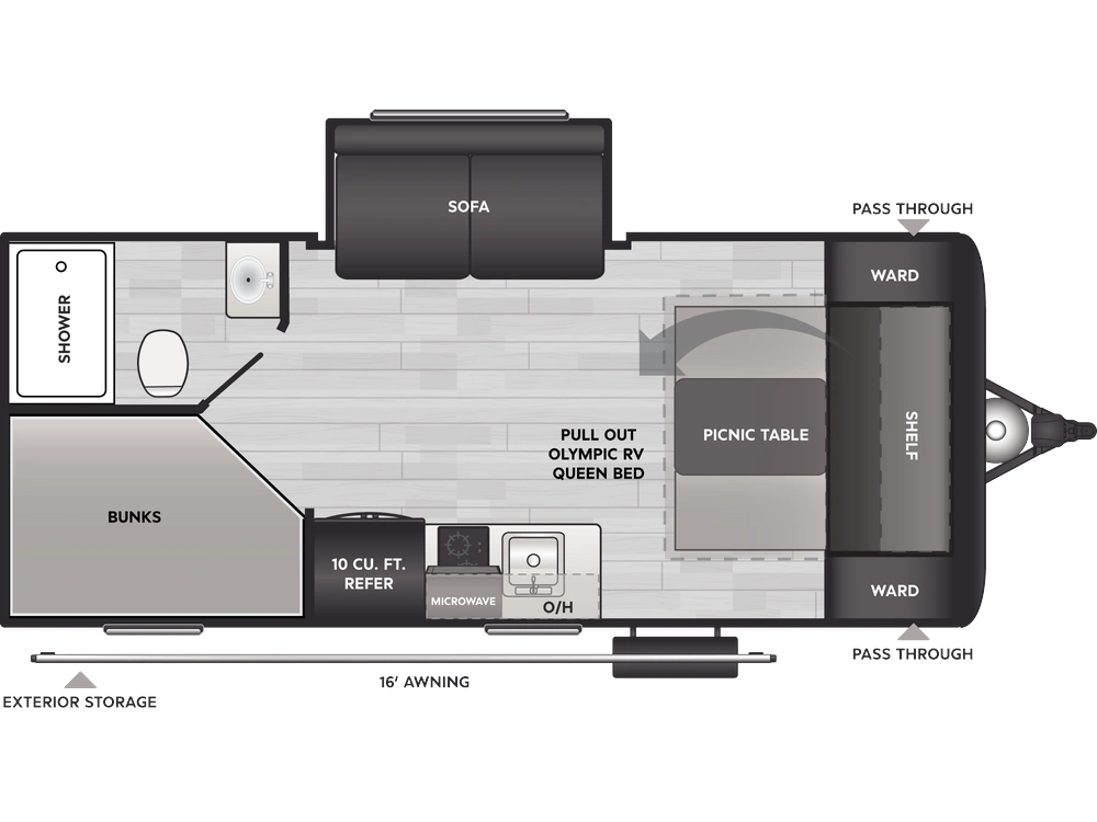 2026 Keystone Rv Hideout Mini 199bhs alt