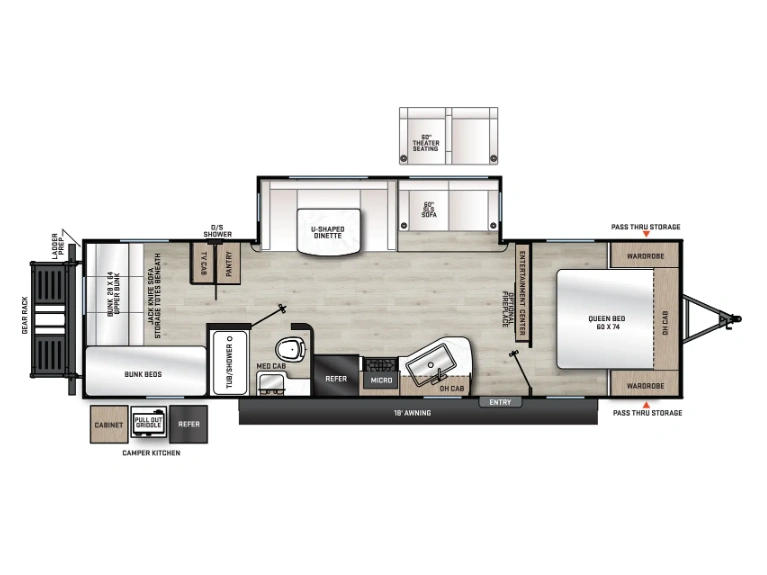 2022 Coachmen Catalina 293qbckle alt