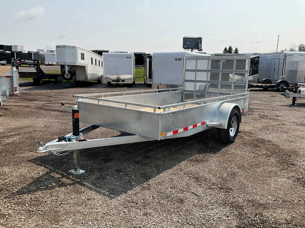 2027 Canada Trailers 6x12 Galvanized Hd Utility Trailer alt