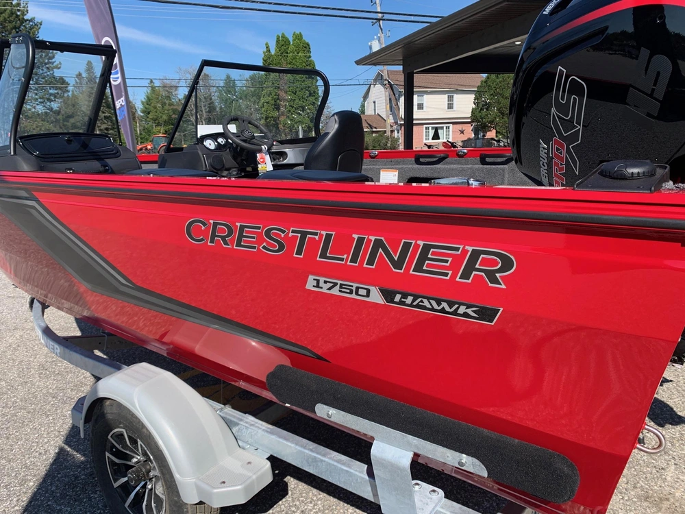 2027 Crestliner 1750 Hawk Wt Jumpseat 115 Pro Xs4 alt