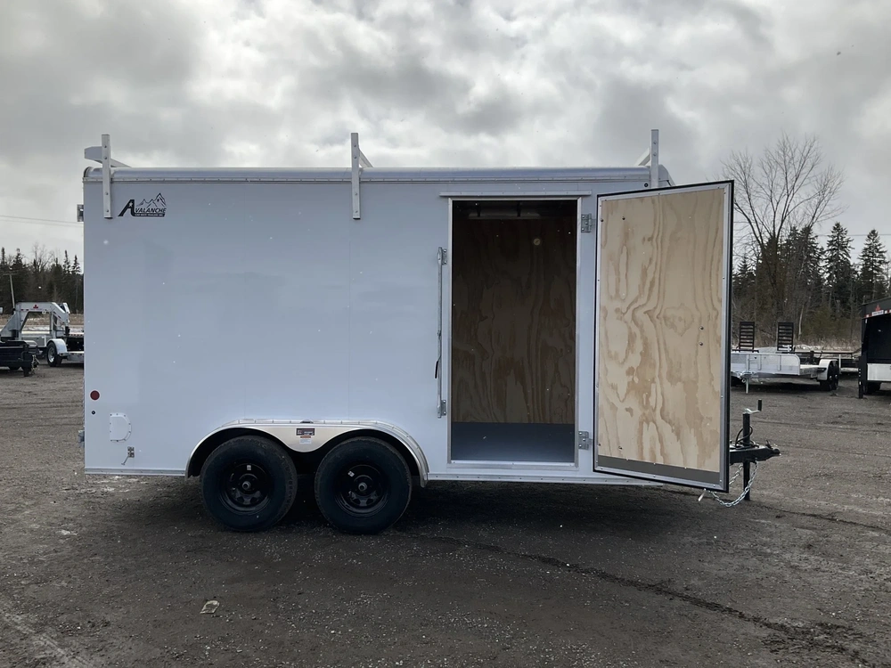 2027 Car Mate Trailers 7x14 Plus V-nose Avalanche Hd Cargo Trailer alt