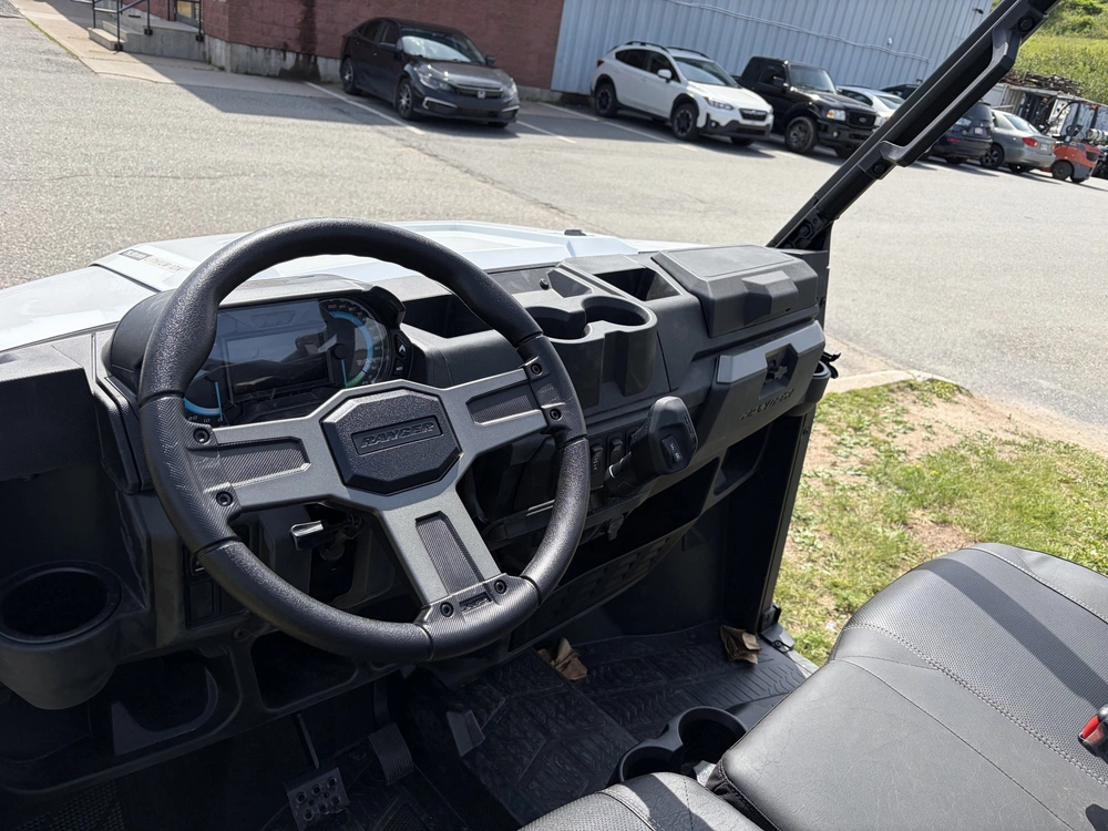 2024 Polaris Ranger Xp Kinetic Premium - Icy White Pearl alt