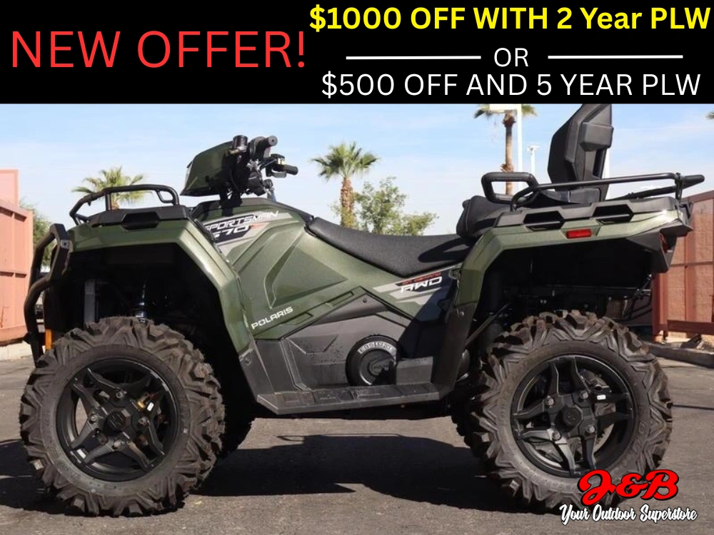 2026 Polaris Sportsman Touring 570 Premium Green alt