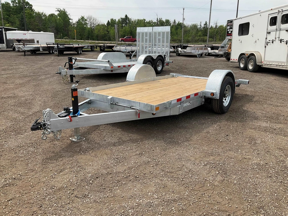 2027 Canada Trailers 6x14 Manual Galvanized Tilt Trailer alt