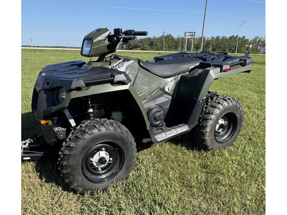 2020 Polaris Sportsman 450 Eps Sage Green, Used 537kms alt