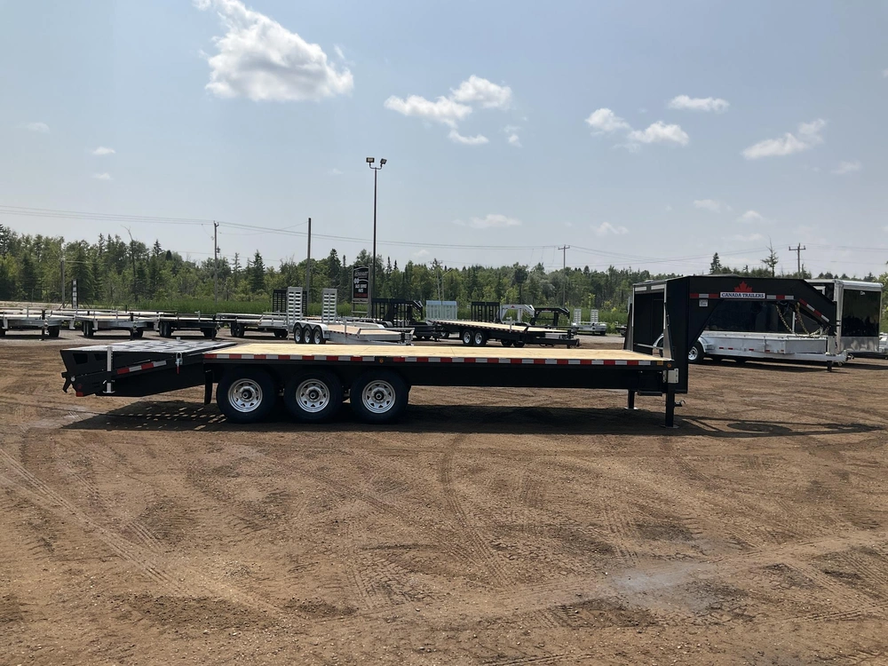 2027 Car Mate Trailers 8.5x25 10.5 Ton Gooseneck Equipment Trailer alt