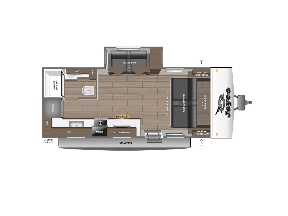 Jayco Jay Feather 19mrk 2027 alt